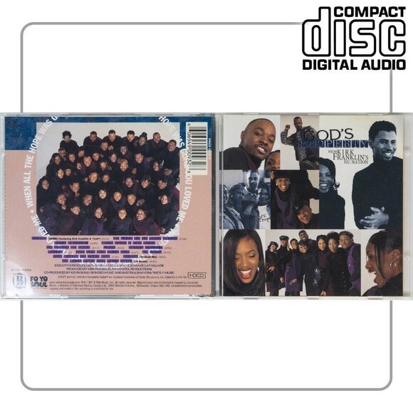 Kirk Franklin - God's Propperty 1997   - Music CD - Picture 1 of 2